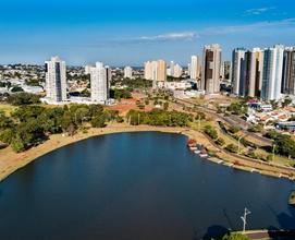 Imagem de um dia bonito e ensolarado em Campo Grande